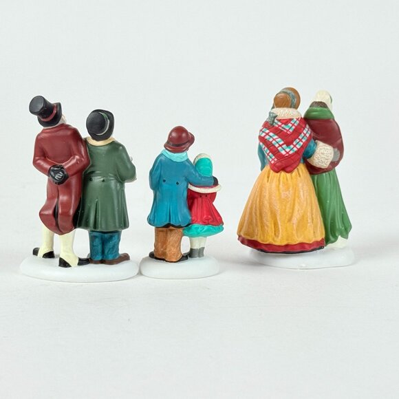 Dept 56 Heritage Village Christmas Carolers Set of 3 58631 Accessory w/Box - Picture 9 of 12